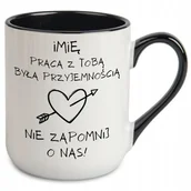 Kubki - KUBEK NA POŻEGNANIE ODEJŚCIE KOLEŻANKI KOLEGI Z PRACY Z IMIENIEM NAPISEM - miniaturka - grafika 1