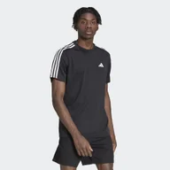 Koszulki sportowe męskie - Koszulka treningowa męska adidas Essentials 3-Stripes - miniaturka - grafika 1
