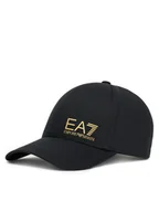 Czapki męskie - EA7 Emporio Armani Czapka z daszkiem 7X000005 AF11989 MC021 Czarny - miniaturka - grafika 1