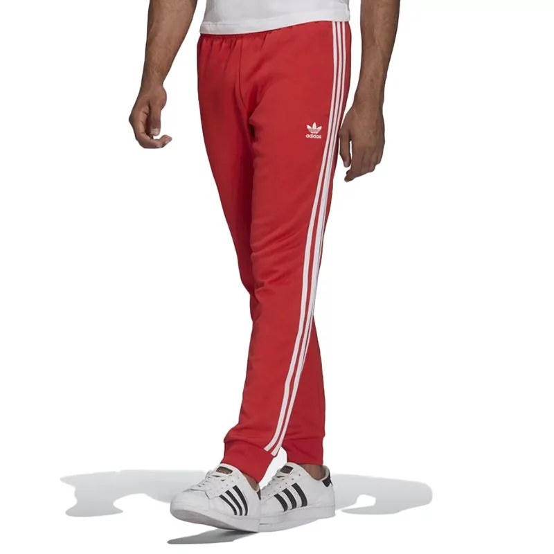 Spodnie adidas Originals Adicolor Classics Primeblue SST Track HF2134 -  czerwone - Ceny i opinie na Skapiec.pl