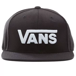 Czapki i chusty sportowe męskie - Czapka Vans Drop V Snapback VN0A36ORY281 - czarna - grafika 1