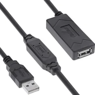 Kable USB - InLine® USB 2.0 Aktiv-Verlängerung, USB-A Stecker/Buchse, 12,5m - miniaturka - grafika 1