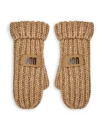 Rękawiczki dla dzieci - Ugg Rękawiczki dziecięce K Chunky Mitten 100030 Beżowy - miniaturka - grafika 1