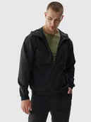 Bluzy męskie - 4F Bluza treningowa regular szybkoschnąca męska - szara S - miniaturka - grafika 1