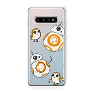Etui i futerały do telefonów - ERT GROUP etui na telefon Samsung S10 PLUS, case oryginalny i oficjalnie licencjonowany przez Star Wars, wzór BB 8 010, optymalnie dopasowane, plecki z TPU częściowo przeźroczyste - miniaturka - grafika 1