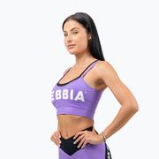 Biustonosz fitness NEBBIA Flex lila | WYSYŁKA W 24H | 30 DNI NA ZWROT