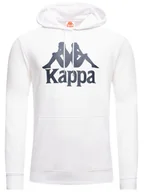 Bluzy męskie - Kappa Bluza 705322 Biały Regular Fit - miniaturka - grafika 1