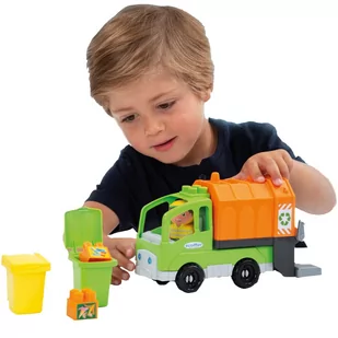 Ecoiffier Abrick Ciężarówka Śmieciarka Segregacja Śmieci 3350 - Samochody i pojazdy dla dzieci - miniaturka - grafika 1
