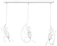 Lampy sufitowe - Emibig Bobi lampa wisząca 3-punktowa biała 538/3 - miniaturka - grafika 1