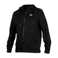 Bluzy męskie - Bluza męska New Balance MJ23600BK  czarna - miniaturka - grafika 1