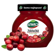 Owoce w puszkach i słoikach - Łowicz ŻURAWINA DO MIĘS/SERA 230 G - miniaturka - grafika 1