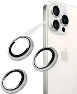 Pozostałe akcesoria do telefonów - Fixed Szkło na aparat Invisible Camera Glass do iPhone 16 Pro/ 16 Pro Max, srebrny - miniaturka - grafika 1