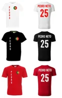 Koszulki sportowe męskie - Koszulka Portugalia PEDRO NETO 25 - miniaturka - grafika 1