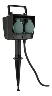 UniTec Wodoszczelny Rozdzielacz Ogrodowy 4x Gniazda 250V 3680W UniTec - Nożyce i sekatory - miniaturka - grafika 1
