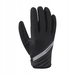 Rękawiczki rowerowe SHIMANO Long Gloves Black XL - Rękawiczki rowerowe - miniaturka - grafika 1