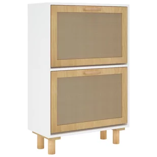 Lumarko Szafka na buty, biała, 52x25x80 cm, materiał drewnopochodny - Szafki na buty - miniaturka - grafika 5