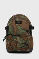 Plecaki - Superdry plecak męski kolor zielony duży wzorzysty - miniaturka - grafika 1