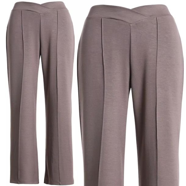 Spodnie Damskie Wiskozowe Stylowe Komfortowe Wygodne Eleganckie MORAJ XL MO