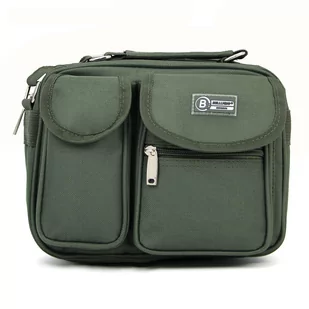 Torba męska do pracy mała Bellugio ciemnozielona - Torby męskie - miniaturka - grafika 1