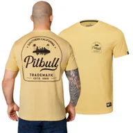 Odzież taktyczna i umundurowanie - Koszulka Pit Bull Ultra Light Weight 140 Basic Pitbull So Cal '24 - Żółta M - miniaturka - grafika 1