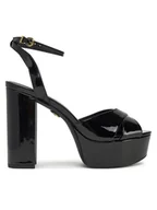 Sandały damskie - Buffalo Sandały Jessie 1291606 Czarny - miniaturka - grafika 1