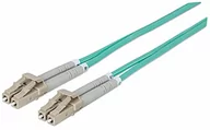 Patchcordy - Intellinet Network Solutions LWL Anschlusskabel LC/LC 1m Multimode OM3 aqua 750868 - miniaturka - grafika 1