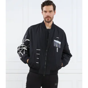 HUGO Kurtka bomber Byler2331 | Oversize fit - Kurtki męskie - miniaturka - grafika 1