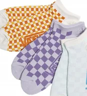 Skarpetki damskie - Stopki Damskie (3 pary)Check kick Purple Haze VANS VN000ND16PH1 36,5-41 - miniaturka - grafika 1