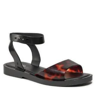Sandały damskie - Sandały Melissa Melissa Nina Sandal Ad 33963 Black/Clea AQ025 - miniaturka - grafika 1