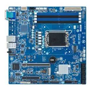 Płyta główna Gigabyte MX34-BS0(MR) 1x LGA1700 Intel Xeon E-24XX C262 (4x DIMM, 8x SATA, 1xM.2, 2x1Gbe, IPMI, mATX) - Płyty główne serwerowe - miniaturka - grafika 1