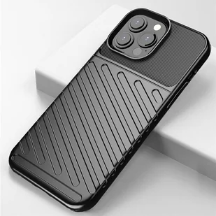 Thunder Case elastyczne pancerne etui pokrowiec iPhone 13 Pro Max czarny - Etui i futerały do telefonów - miniaturka - grafika 15