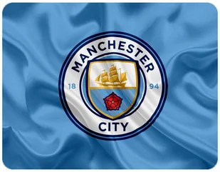 PODKŁADKA POD MYSZKĘ MAN CITY Z IMIENIEM 23x19CM DO LAPTOPA - Podkładki pod mysz - miniaturka - grafika 1