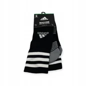 Skarpetki męskie - Skarpety męskie szaro/czarne Adidas S - miniaturka - grafika 1