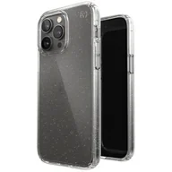 Etui i futerały do telefonów - Speck Etui Presidio Perect-Clear Glitter do Apple iPhone 14 Pro Max Przezroczysto-złoty - miniaturka - grafika 1