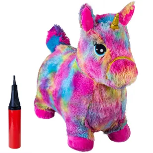 KONIK DO SKAKANIA DMUCHANY SKOCZEK GUMOWY DMUCHANY POMPKA - Piłki dla dzieci KONIK DO SKAKANIA DMUCHANY SKOCZEK GUMOWY DMUCHANY POMPKA - Piłki dla dzieci - miniaturka - grafika 1