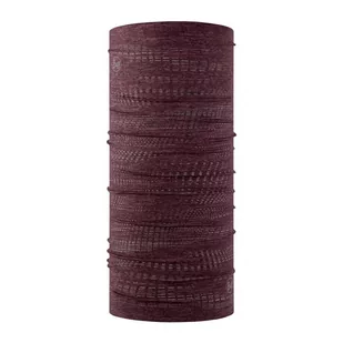 Chusta wielofunkcyjna z elementami odblaskowymi Buff Dryflx Maroon - Czapki i chusty sportowe damskie - miniaturka - grafika 1