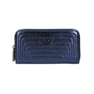 Portfele - Błyszczący fioletowy portfel Nobo - miniaturka - grafika 1