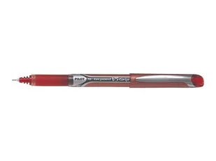 Pilot Cienkopis kulkowy V5 grip czerwony (WP1378) - Długopisy - miniaturka - grafika 1