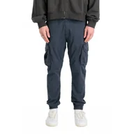 Odzież taktyczna i umundurowanie - Spodnie Alpha Industries Cotton Twill Jogger 116202 697 - Granatowe RATY 0% | PayPo | GRATIS WYSYŁKA | ZWROT DO 100 DNI - miniaturka - grafika 1