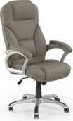 Fotele i krzesła biurowe - Krzesło biurowe Halmar Desmond Popielate - miniaturka - grafika 1