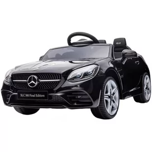 Samochód dla dziecka SUN BABY Mercedes Benz SLC300 Czarny | Bezpłatny transport - Pojazdy elektryczne dla dzieci - miniaturka - grafika 1