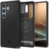 Etui i futerały do telefonów - Etui SPIGEN Core Armor Mag MagSafe do Samsung Galaxy S25 Ultra Czarny Mat - miniaturka - grafika 1