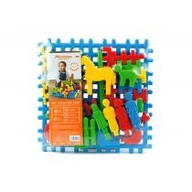 Zabawki konstrukcyjne - Mario-inex Klocki konstrukcyjne Wafle 31el Mario Farma Fol - miniaturka - grafika 1