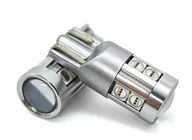 Żarówki samochodowe - W5W żarówka LED T10 12-24V CANBUS 500lm 8 kolorów Czerwony - miniaturka - grafika 1