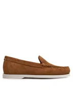 Mokasyny męskie - Polo Ralph Lauren Mokasyny 803932196003 Brązowy - miniaturka - grafika 1