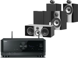 Kino domowe Yamaha RX-A6A czarny + 705 S2 czarny + 707 S2 czarny + HTM71 S2 czarny - Kino domowe - miniaturka - grafika 1