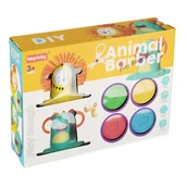 Masy plastyczne - MEGA CREATIVE, masa plastyczna z akcesoriami fryzjer - miniaturka - grafika 1