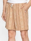Spodenki męskie - Quiksilver Szorty sportowe Taxeryd EQYWS03769 Beżowy Regular Fit - miniaturka - grafika 1