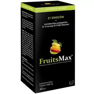 NARINE NARINE FruitsMax 60tabs - Witaminy i minerały dla sportowców - miniaturka - grafika 1
