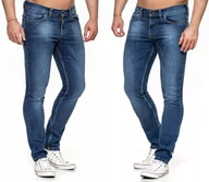 Spodnie męskie - SPODNIE MĘSKIE VANKEL JEANS - 099 - 106CM L32 - miniaturka - grafika 1
